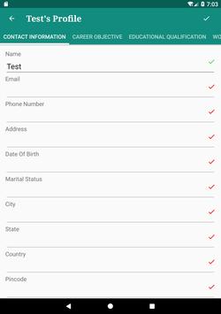 android 用の free resume makerアプリ cv builderアプリ無料 apk を