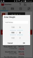 Weight Tracker "Weigh My Diet" screenshot 1