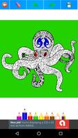Octopus Coloring Book for Adults 2017 Free screenshot 2