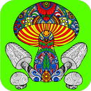 Mushrooms Coloring Book for Adults 2017 Free APK