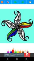 Starfish Coloring Book for Adults 2017 Free capture d'écran 3