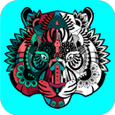 Tiger Coloring Book for Adults 2017 Free APK