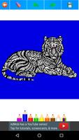 Tiger Coloring Book for Adults 2017 Free ภาพหน้าจอ 3