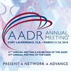 2018 AADR/CADR Annual Meeting ikona