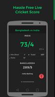 CricScore- Live Cricket Scores Affiche