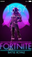 Fortnite Astronaut Lock Screen Affiche