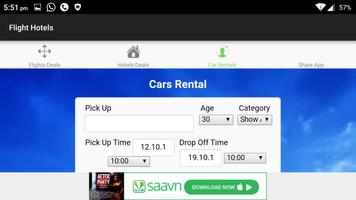 Book Hotel Room, Flights, Cars syot layar 1