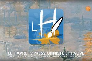 Impressionism art in Le Havre Affiche