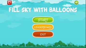 Fill Sky With Balloons Plakat