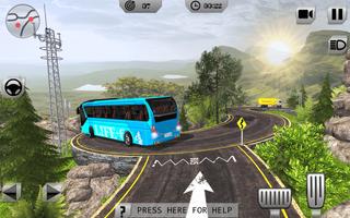 Bus Simulator Hill Climbing 2017:Tourist Bus Drive تصوير الشاشة 3