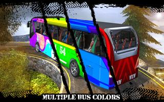Bus Simulator Hill Climbing 2017:Tourist Bus Drive تصوير الشاشة 2