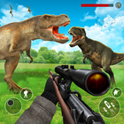 Dinosaurs Hunter Jungle Animals Sniper Safari ไอคอน