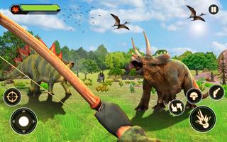 디노 사냥 무료 총 게임 야생 정글 동물 포스터