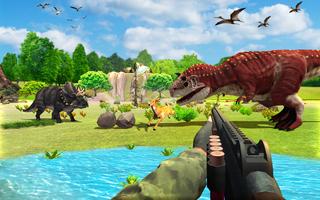 Dino Hunting Free Gun Juego Wild Jungle Animal captura de pantalla 1