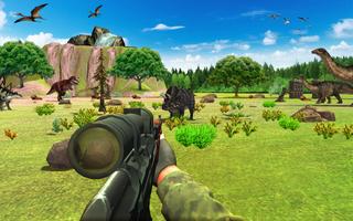 Dino Berburu Gratis Gun Game Wild Jungle Animal screenshot 2