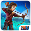 Jeu de chasseur de dinosaures Safari Archer