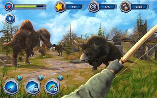 Dinosaur Hunter Archer Attack captura de pantalla 1