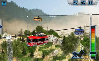 Sky Tram Cable Car Driving: Tourists Coaster Ride syot layar 1
