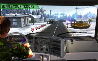 پوستر Snow Army Truck Driving 2017