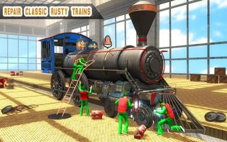 Train Mechanic Simulator Free: Zugspiele 2018 Screenshot 1