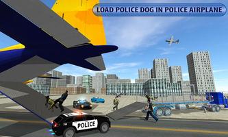 Police, avion, chien,transport capture d'écran 3