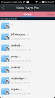 Video Player Pro capture d'écran 2