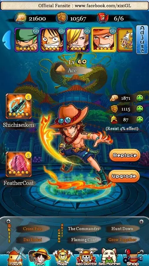 Stream Join the Straw Hat Pirates in One Piece Hot Blood Route APK