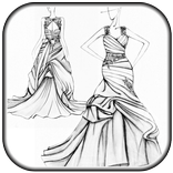 ”Sketch Wedding Dresses