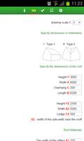 Calculation of the gable roof ảnh chụp màn hình 1