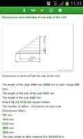 Calculation of the gable roof ảnh chụp màn hình 3