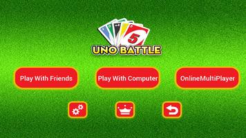 Card Battle Uno - Classic Game syot layar 1