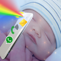 Baby flash color alert call