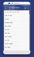 English Confused Words الملصق
