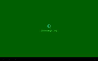 Cannabis Night Lamp تصوير الشاشة 1