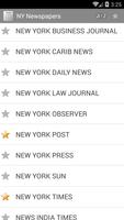 New York Newspapers الملصق