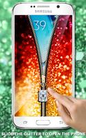 Glitter Zipper Screen Lock скриншот 3