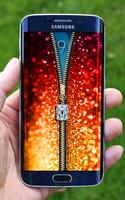 Glitter Zipper Screen Lock скриншот 1