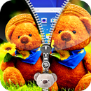 Teddy Bear Zipper Screen Lock APK