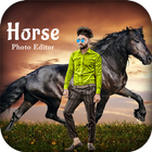 Horse Photo Editor أيقونة