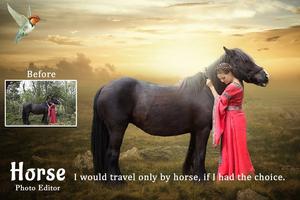 Horse Photo Editor الملصق