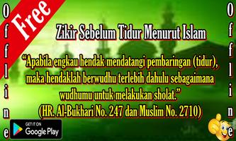 Zikir Sebelum Tidur Menurut Islam capture d'écran 1