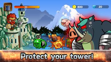Zombie Defense: Hero Tower 포스터