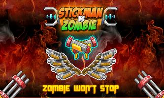 Stickman vs Zombie poster