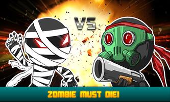 Stickman vs Zombie скриншот 2