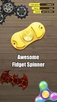 Fidget Spinner الملصق