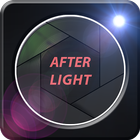 After Light Lens Flare Optical Zeichen