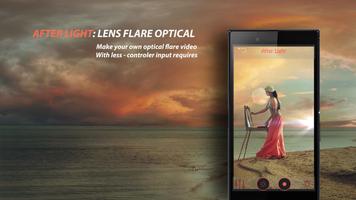 After Light Lens Flare Optical Poster