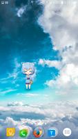 Cat Girl Anime Live Wallpaper syot layar 2