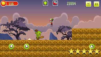 Zim vs Monsters in the jungle captura de pantalla 1