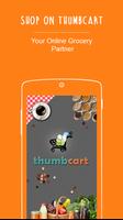 thumbcart - online grocery Poster